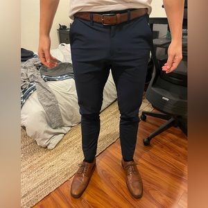 Lulu Lemon Navy Blue Commission Pants